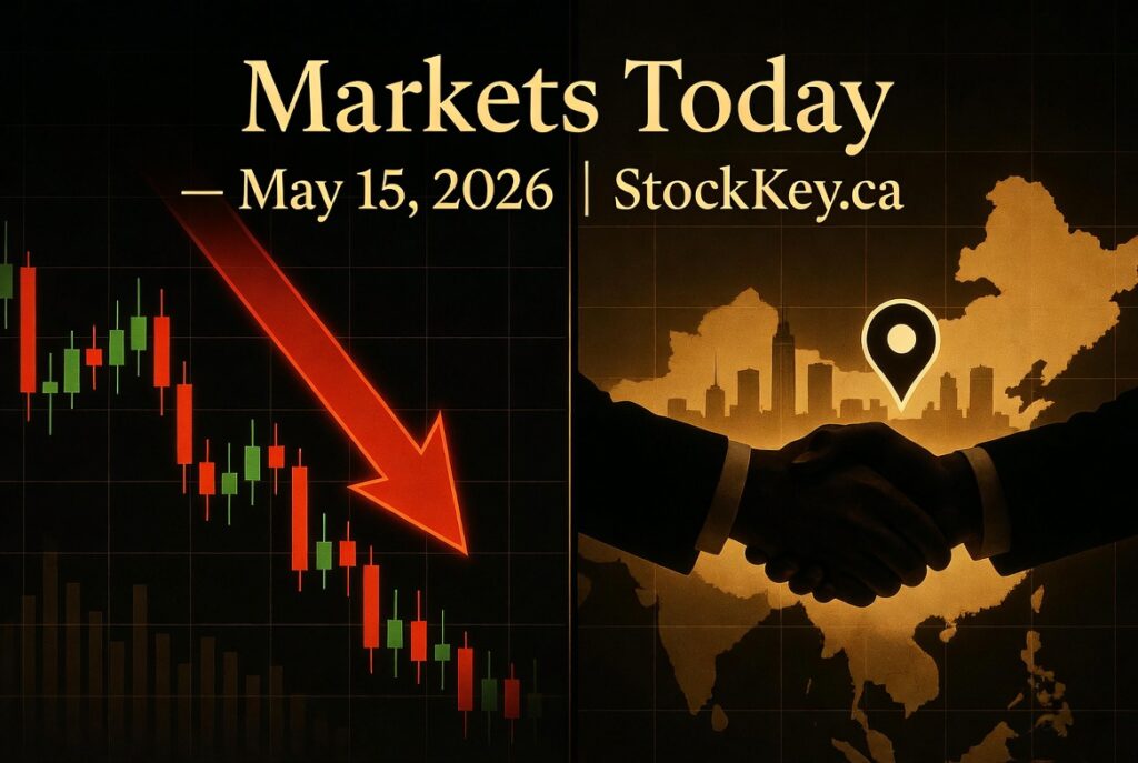 Markets Today — May 15, 2026: Stocks Pulled Back, Trump Left Beijing, and Here's What It All Means
