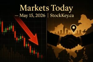 Markets Today — May 15, 2026: Stocks Pulled Back, Trump Left Beijing, and Here's What It All Means